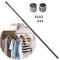 Extendable Wardrobe Rail – Heavy Duty Adjustable Steel Hanging Pole (Multiple Sizes)