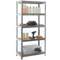 Boltless 180cm High 5 Tier Heavy Duty Galvanised Steel Shelving Unit – 875kg Capacity