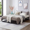 Metal Platform Bed Frame with Underbed Storage
