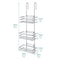 3-Tier Non-Rust Hanging Shower Caddy – Bathroom Organiser Rack for Shower Screen or Door
