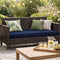 Outdoor Bench Cushion Seat Pad – Water & UV Resistant, Removable Cover 170cm