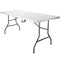 Heavy Duty 6ft Folding Table – Portable Plastic Banquet & Camping BBQ Table