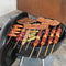 BBQ Grill Kettle Charcoal Portable Round 45cm Barbecue Outdoor Heat Party Patio
