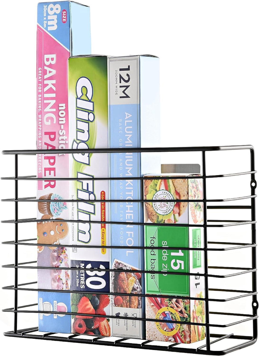 Self Adhesive Kitchen Cupboard Storage Basket