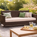 Outdoor Bench Cushion Seat Pad – Water & UV Resistant, Removable Cover 170cm