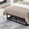 Metal Platform Bed Frame with Underbed Storage