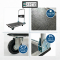 Stakx Heavy Duty Hand Trolley 150kg – Foldable Sack Truck with Wheels