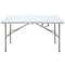 Heavy Duty 4ft Folding Table – Portable Plastic Banquet & Camping BBQ Table
