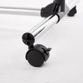 Double Clothes Rail with Adjustable Height & Extendable Top Rail
