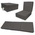 Fold-Out Z Bed Single Size Chair-Bed Folding Guest Sofa Handmade in UK