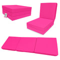 Fold-Out Z Bed Single Size Chair-Bed Folding Guest Sofa Handmade in UK