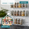 3 Tier Shelf Spice Rack Herb Organiser in Chrome -