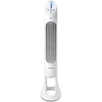 Honeywell QuietSet Tower Fan with Remote Control, White HYF260E [Energy Class A++] -