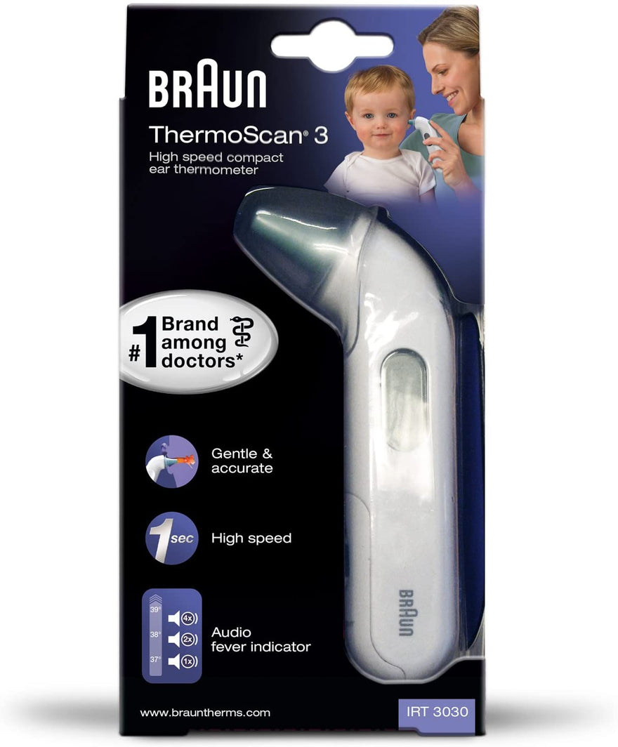 Braun ThermoScan 3 Infrared Ear Thermometer