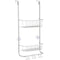 Over Door Shower Hanging Caddy Rust Prevention Nano Coating Steel Frame -