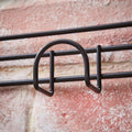 Tool holder in black powder coating -