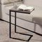 C Shaped Side Table Black Powder Coating -