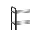 5 Tier Shoe Storage Rack - Black or Grey -