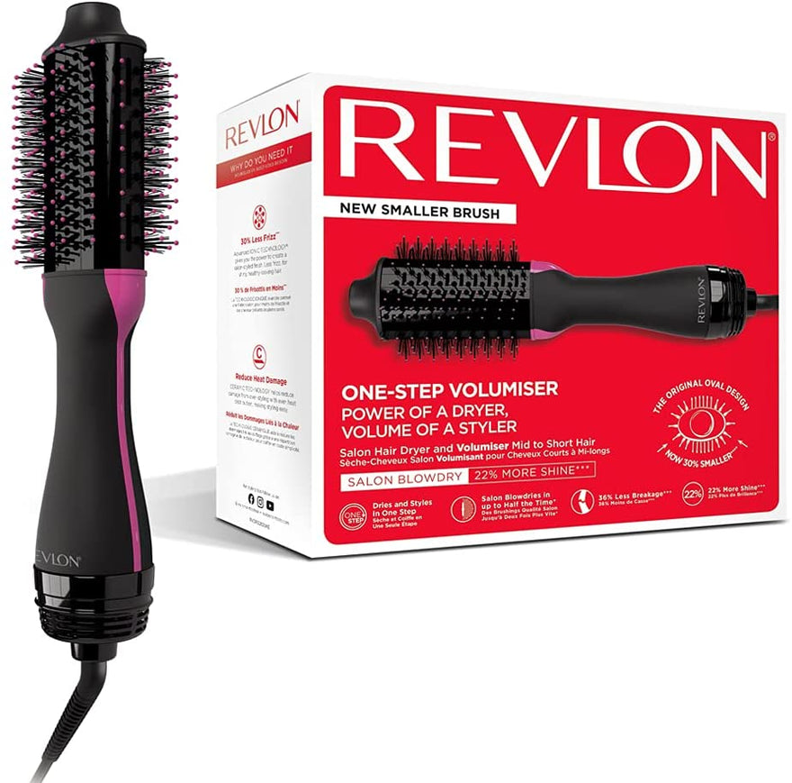 Revlon Salon One-Step Hair Dryer and Volumiser - Short Hair, RVDR5282UKE