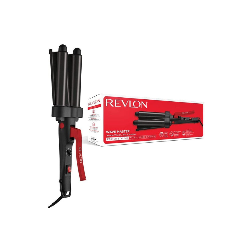 Revlon Wave Master Jumbo Waver Three-Prong Jumbo Barrels