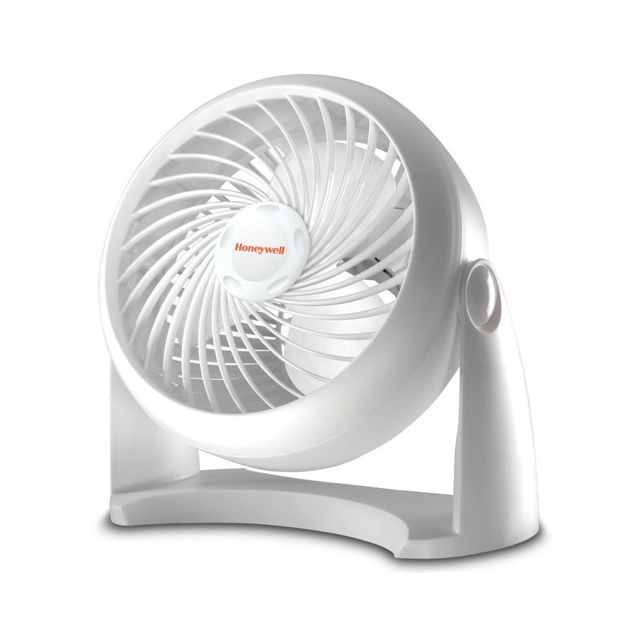 White Honeywell Turbo Fan Wall Mountable 3 Speed Home Office Desk Fan