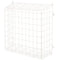 White Letter Box Catcher Basket With Lift Up Lid -
